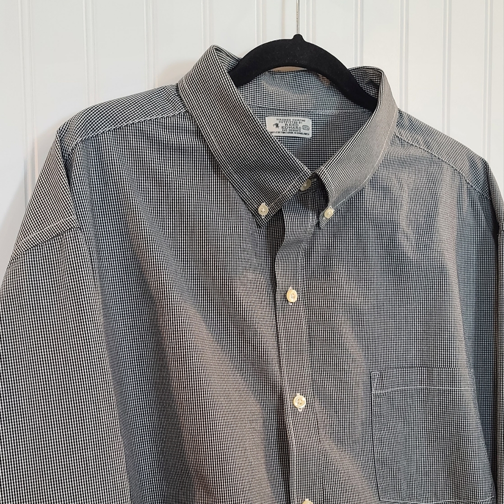 Reed Edward check button down, XXL